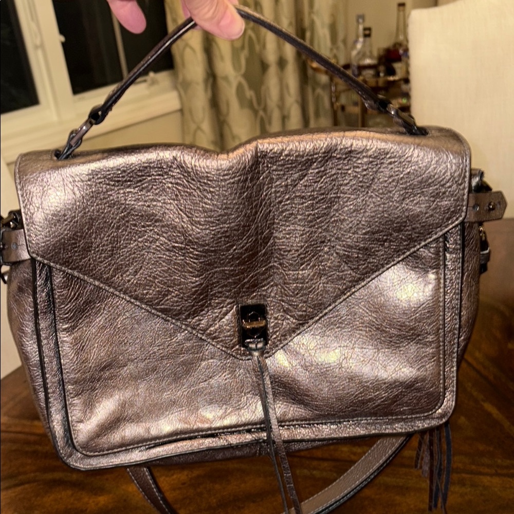 Rebecca Minkoff Metallic Shoulder Bag - Picture 3 of 9